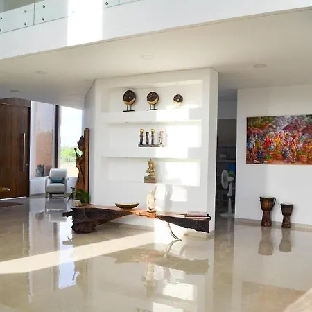 Exclusiva De 5 Habitaciones, Con Piscina Y Playa Privada Cartagena